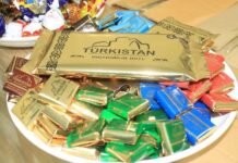 В Толебийском районе выпускают брендовый шоколад «Turkistan» шоколад