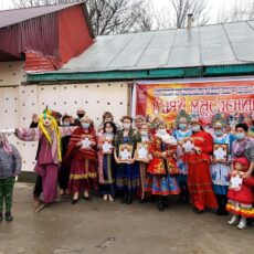 В Тюлькубасском районе Масленица прошла с изюминкой Масленица