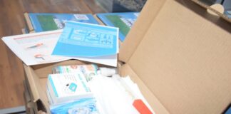 Жителям Туркестана раздали необычные аптечки