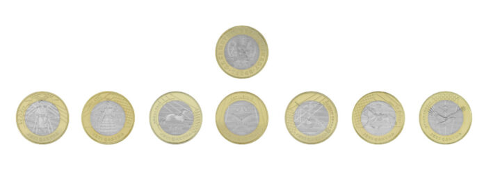 коллекционные монеты JETI QAZYNA коллекционные монеты JETI QAZYNA