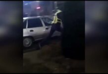 Пьяного водителя привлекли к ответственности в Шымкенте полиция