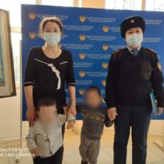 Трехлетнего малыша искали полицейские Сарыагашского района ребенок