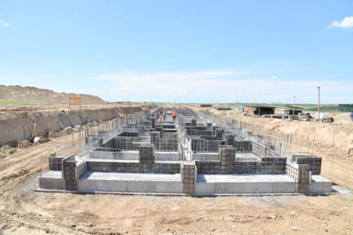 В Шымкенте в мкр Туран идет строительство 29 домов | Новости Шымкента