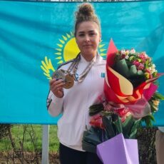 В Шымкенте встретили призеров мира по стендовой стрельбе стендовая стрельба