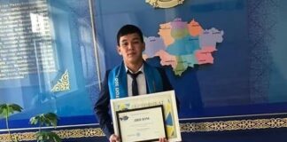 Шымкентский студент стал победителем проекта «ТОП 100 студентов колледжей РК» студент Дастан Омирзак