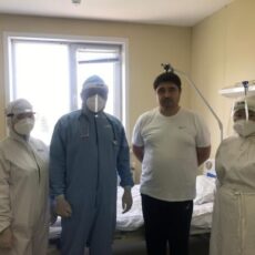 В Шымкенте врачи спасли пациента, у которого отказали лёгкие спасли пациента
