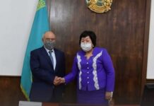 Впервые в Туркестанской области женщина стала акимом Арысь