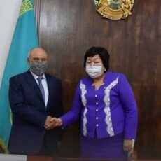 Впервые в Туркестанской области женщина стала акимом Арысь