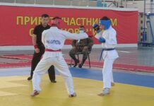 В Шымкенте военные сошлись в рукопашном бою