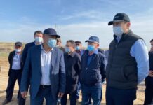 Туркестанская область: Реализуется проект по 100 % водообеспечению посевов министр
