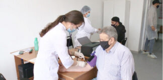 Прививочные пункты в Шымкенте работают с 8 утра до 12 ночи