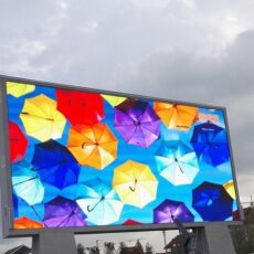 О состоянии воздуха шымкентцы смогут узнать с LED-экранов экран