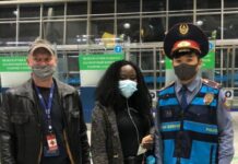 Сотрудники миграционной службы Шымкента оказали помощь гражданке Конго гражданка Конго