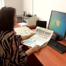 Журналисты медиахолдинга Отырар вакцинировались от КВИ
