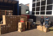 Незаконный груз на 5 млн тенге задержали на таможенном посту «Капланбек» таможня