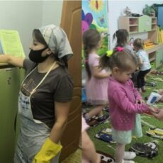 В Шымкенте с начала года зарегистрировано 20 случаев COVID-19 среди детей, посещающих детский сад детский сад