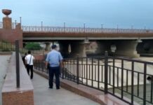 В Шымкенте к берегу Бадама прибило труп мужчины