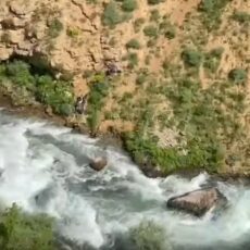 Спасателями Туркестанской области найдены трое из семи пропавших (видео) горы