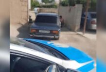 Дрифт на ВАЗе устроил сельчанин в Туркестанской области дрифт