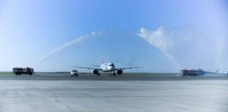 Запущен новый международный регулярный рейс из Туркестана в Стамбул самолет