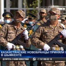 Новобранцы присягнули на верность Родине