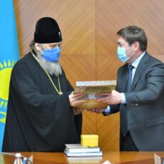 Мурат Айтенов встретился с Митрополитом Александром аким