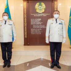 Начальник ДП Туркестанской области Кайрат Дальбеков награжден орденом «Данк»