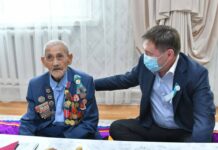 Вековой юбилей отметит ветеран Каражан Естемесов ветеран