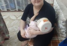 Спасатели Шымкента за 15 минут сняли кастрюлю с головы малышки катрюля