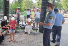 Рейды по речкам продолжаются в Шымкенте рейд