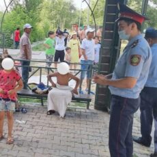Рейды по речкам продолжаются в Шымкенте рейд