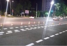 В Шымкенте обновляют дорожные знаки