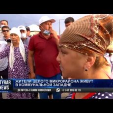 Воду с грязью и червями пьют жители Шымкента
