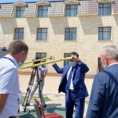 Две новые спортивные площадки открыли в Шымкенте площадка