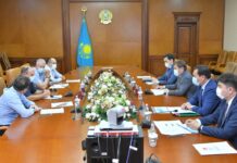 Мурат Айтенов встретился с представителем израильской компании