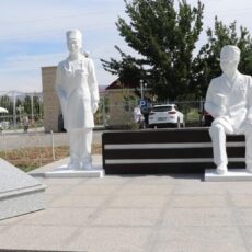 В Тюлькубасском районе Туркестанской области открылась «Аллея врачей» аллея