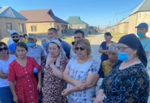 Жители Кайнар булака хотят жить цивилизованно: с газом, светом и водой Кайнар