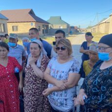 Жители Кайнар булака хотят жить цивилизованно: с газом, светом и водой Кайнар