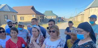 Жители Кайнар булака хотят жить цивилизованно: с газом, светом и водой Кайнар