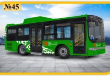 Автобусный маршрут № 45 соединил «Солтүстік саяжай» с «Акбар» базаром (схема движения) автобус