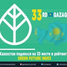 Казахстан поднялся на 33 место в рейтинге Green Future Index "зеленое" финансирование