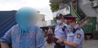 6 человек оштрафовали возле Верхнего рынка штраф