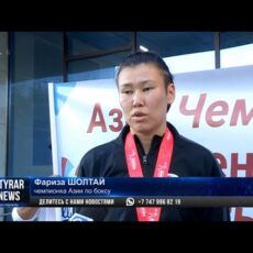 Чемпионка из Шымкента отправила в нокдаун соперницу и выиграла седьмое «золото»