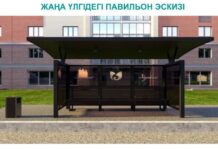 В Шымкенте установят 65 автобусных павильонов остановка