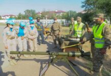 В воинской части Арыси прошел День открытых  дверей Арысь