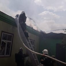 Пожарные Шымкента предотвратили взрыв газового баллона пожар