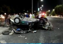 Водители устроили ночные гонки по проспекту Байдибек би: есть пострадавшие дтп