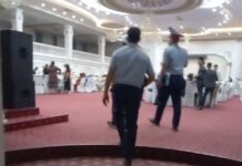 Полицейские Туркестанской области выявили очередной той с участием 150 человек коронавирус