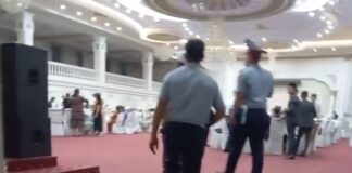 Полицейские Туркестанской области выявили очередной той с участием 150 человек коронавирус