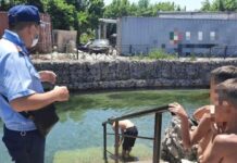 Полицейские провели рейды на реке Кошкар ата рейд